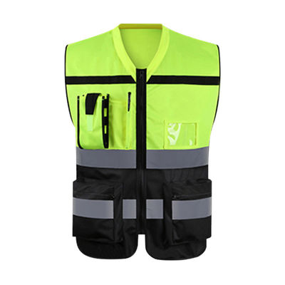 Abbigliamento di sicurezza per sport all'aperto Giacca riflettente Giubbotto da corsa Ciclismo