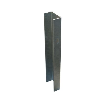 Post galvanizzato a caldo di tipo U ISO9001 2008 certificato e personalizzabile per le esigenze