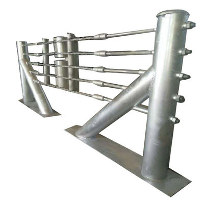 Barriera stradale con filo di corda Recinzioni Barriera di cavi in acciaio inossidabile con ringhiere flessibili