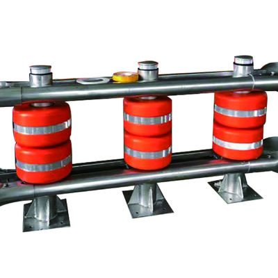 Barriera a rulli con ringhiera di acciaio per la sicurezza stradale su autostrade e esportatore certificato ISO