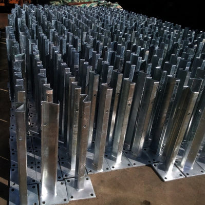 Flancamento galvanizzato ad immersione calda della ringhiera per la sicurezza esterna AASHTO M180