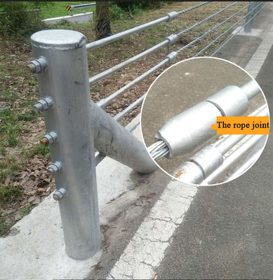 Barriera galvanizzata in acciaio inossidabile per la sicurezza stradale