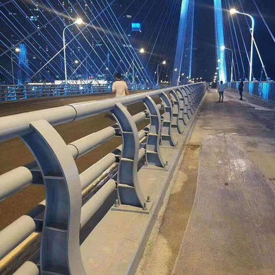 Sicurezza stradale cornice di ponte a travi metalliche a colori personalizzati con ISO9001 2008