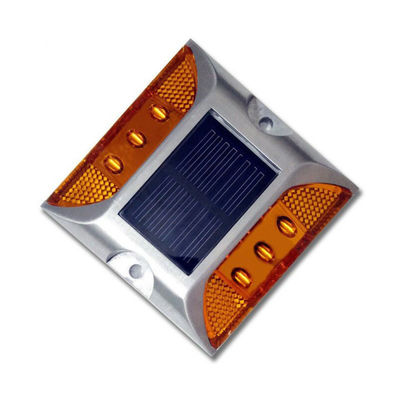 Autostrada Strada Spike Aluminio Solar Road Stud per segno conico stradale e lunga durata di vita