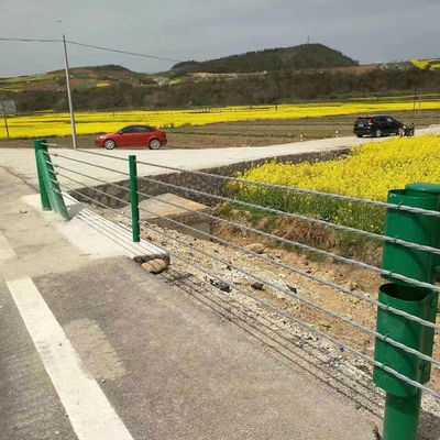 Barriera di cavi di sicurezza per il traffico stradale Barriere di cavi di cavi di sicurezza per il traffico stradale
