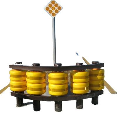 Barriera a rulli per autostrade in acciaio inossidabile Q235 Q345 certificata ISO per sistema di sicurezza stradale
