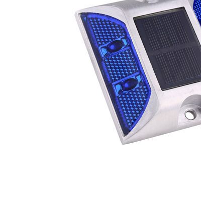 Sicurezza stradale Stud Safebuild IP68 impermeabile alimentato solare in alluminio incorporato occhi di gatto LED Road Studs