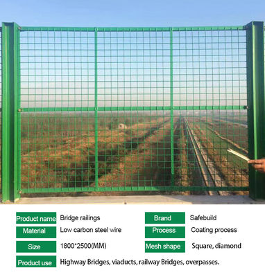 Fence di rete metallica antiabbagliamento per autostrade realizzata con acciaio inossidabile personalizzato