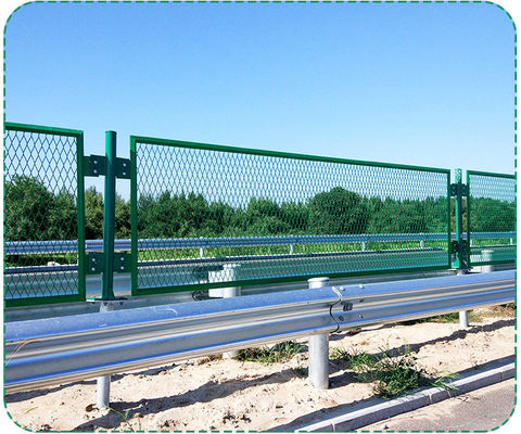 Sicurezza stradale Recinzione di filo spinato galvanizzato rivestito in polvere antiabbagliamento per autostrade