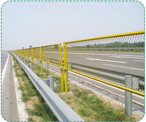 Sicurezza stradale Recinzione di filo spinato galvanizzato rivestito in polvere antiabbagliamento per autostrade