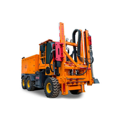 Macchina di guida per pile di protezione stradale ISO con guida per pile a pressione idraulica