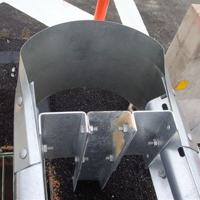 Q235 Q345 Galvanizzazione a caldo di autostrade autostrade sistema di ringhiera di protezione terminali tampone per esigenze personalizzate