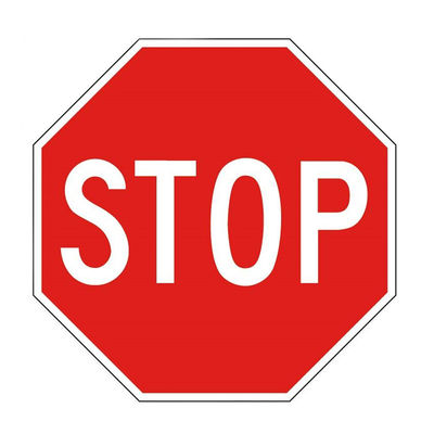 Stampa personalizzata di segnali di sicurezza stradale essenziali per le marcature di costruzione del traffico