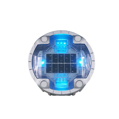 30T Aluminum LED Solar Road Stud per marcatore di strada in verde e giallo