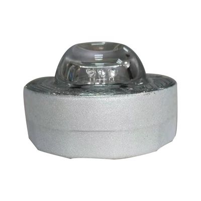LED Cat Eye Round Solar Road Stud in blu con nastro riflettente ad alta intensità e PVC