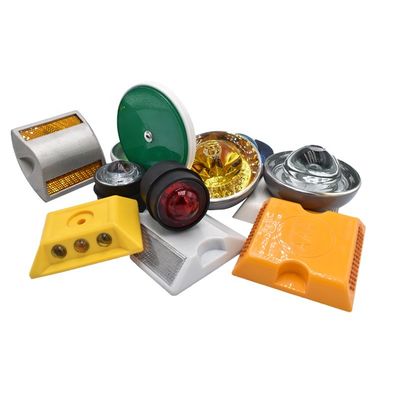 Sicurezza stradale LED Reflettore solare Road Stud 100X100X20mm Con rivestimento anticorrosione