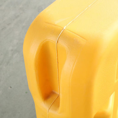 Barriere stradali esterne piene d'acqua Traffico di plastica rosso Barriere stradali di sicurezza