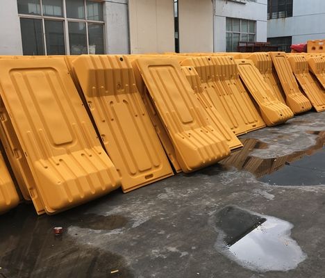 Sicurezza esterna Barriera di plastica per la sicurezza stradale personalizzata Riempita di acqua