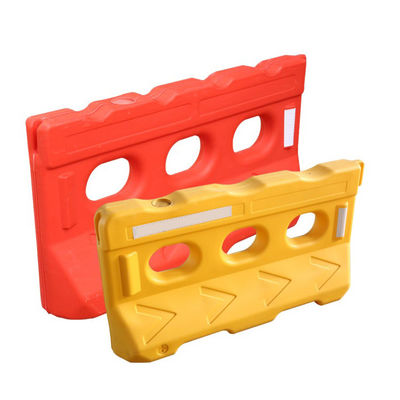 Sito di costruzione Barriera stradale in plastica Barriera riempita d'acqua su misura