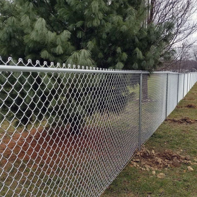 Pannelli da giardino decorativi Barriera retta Acciaio inossidabile Fence a maglia saldata