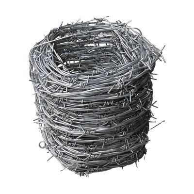 Recinzione di filo spinato in acciaio galvanizzato ISO per la sicurezza esterna