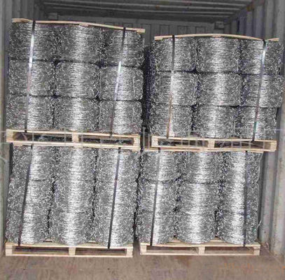 Recinzione di filo spinato in acciaio galvanizzato ISO per la sicurezza esterna