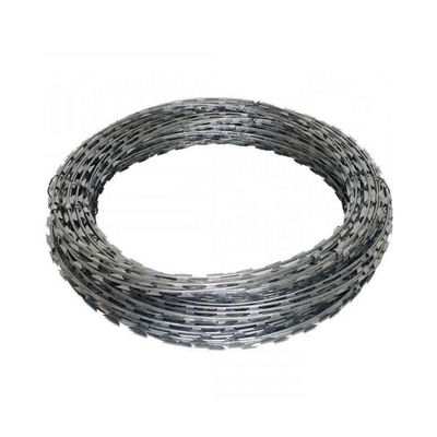 Recinzioni di filo spinato galvanizzate e in polvere per la sicurezza del perimetro esterno