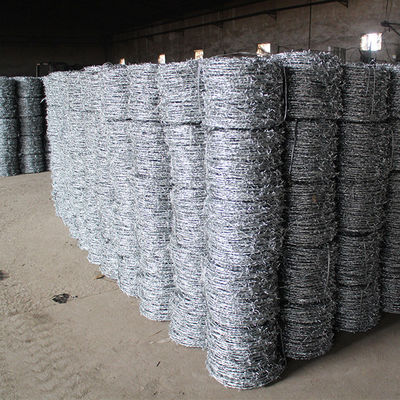 Rollo di filo spinato in acciaio inossidabile galvanizzato personalizzato personalizzato