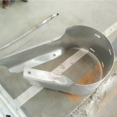Q235 Q345 Percorso di sicurezza per autostrade in acciaio galvanizzato a caldo