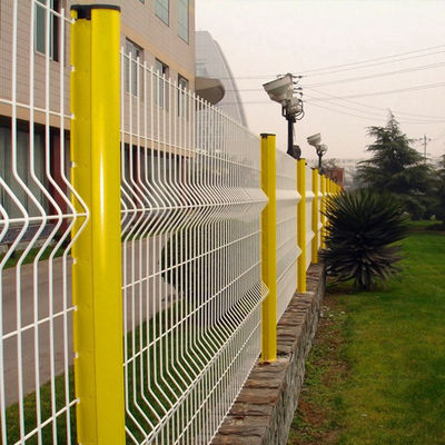 pannelli di recinzione di rete di filo galvanizzato rivestiti in polvere con proprietà anticorrosione