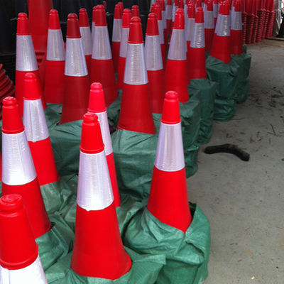 Alta visibilità Coni di traffico stradale in PVC arancione Per le precauzioni di sicurezza stradale