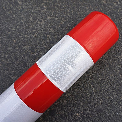 Sicurezza stradale Coni di traffico in PE rosso riflettente ad alta visibilità per il controllo del traffico