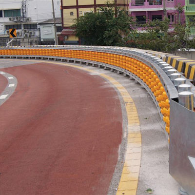 Sicurezza del traffico stradale Eva Barriera a rulli Dip hot Galvanizzato e risparmio di volume