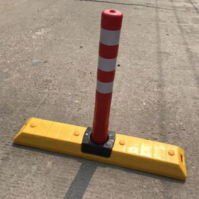 Base di gomma ad alta visibilità PE Plastica Traffico conico Traffico con materiale durevole