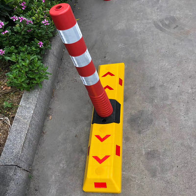 Coni stradali riflettenti in gomma Coni di gestione del traffico ad alta visibilità