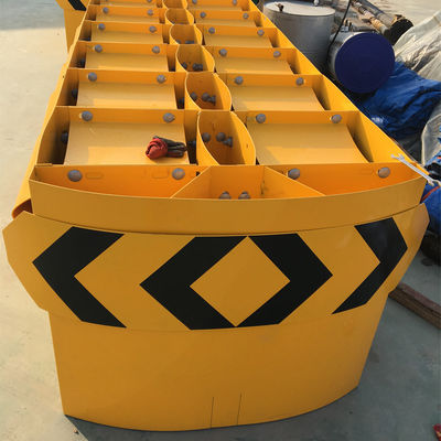 Q235 Q345 cuscino di collisione Barriera in acciaio per la sicurezza del traffico ISO9001 2000 Certificato e resistente