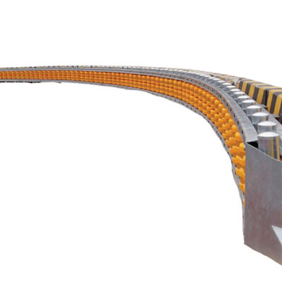 Sicurezza del traffico stradale ISO Standard PU e PVC Safety Roller Guard Rolling Barrier