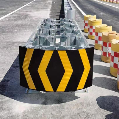 Standard AASHTO M-180 Barriera in acciaio anti-colisione cuscino di collisione Sicurezza del traffico