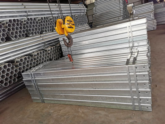 Pistola di tubi quadrati galvanizzati e rivestiti in polvere per il corrimano stradale standard AASHTO M-180