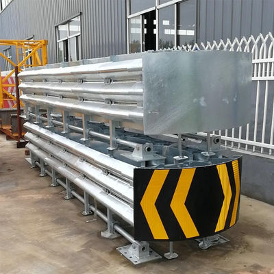 Barriera anti-incidente galvanizzata e rivestita in polvere per la sicurezza del traffico stradale