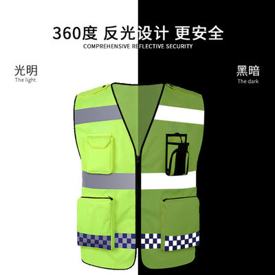 Veste riflettente per ciclismo all'aperto con banda riflettente ad alta visibilità