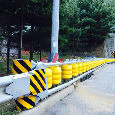 ISO9001 2008 Certificato PU e PVC Autostrada Barriera rotativa a barile
