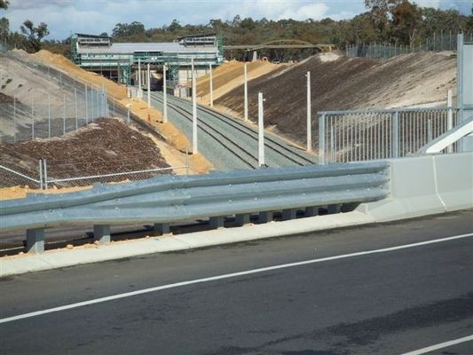 Righe di protezione per autostrade W con rivestimento galvanizzato immerso a caldo e lunghezza personalizzata