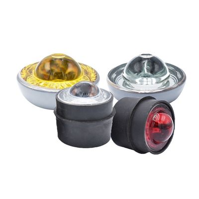 Marcatore a LED ad alta visibilità Piccolo vetro Cat Eye Road Stud per la sicurezza stradale IP68 Accreditato