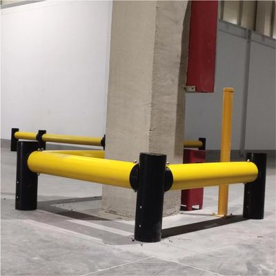 Proteggenti per colonne di barriera di collisione per la sicurezza stradale certificati CE gialli