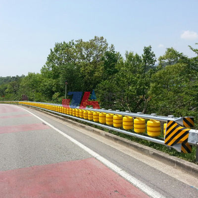 Barriera di sicurezza a rulli zincata a caldo per guardrail autostradale con barriera a rulli di sicurezza OEM