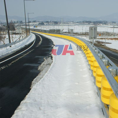 Guardia anti-colisione a rulli rotanti per Q235 Q345 EVA Guardia stradale