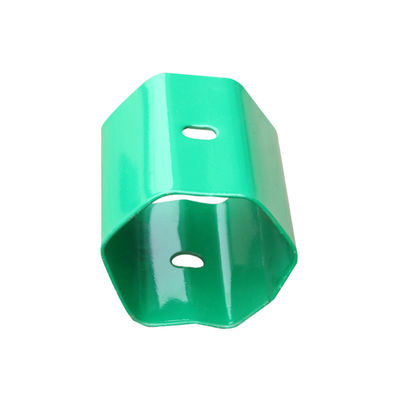 Q235 Q345 Dispositivo di spaziatura galvanizzato a caldo per corrimano stradale con rivestimento a spruzzo di plastica
