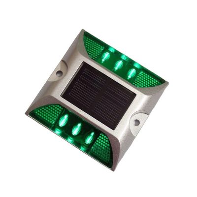 Lampade lampeggianti LED Solar Square Road Stud Soluzione avanzata di sicurezza stradale e marcatura