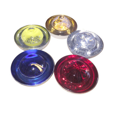 G105 Rondo occhio di gatto Solar Road Stud in rosso blu giallo bianco verde colore LED